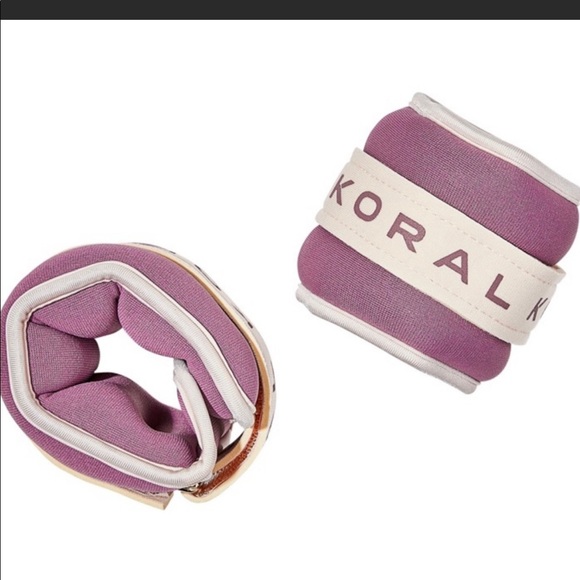 NWT Koral Logo Ankle Weights 1lb Weights - Picture 2 of 6